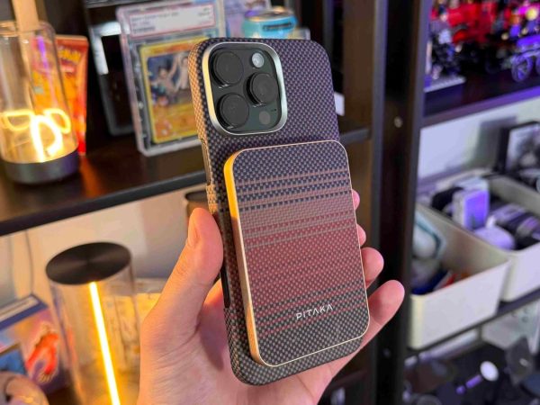 Pitaka unveils their aramid fiber MagSafe power bank, a slim magnetic charger with Qi2